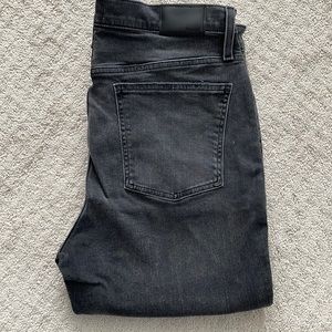 Madewell slim demi crop boot - black 31